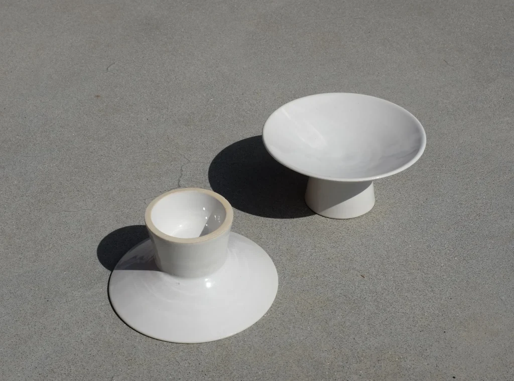 Mini Ceramic Pedestal Dish — 4
