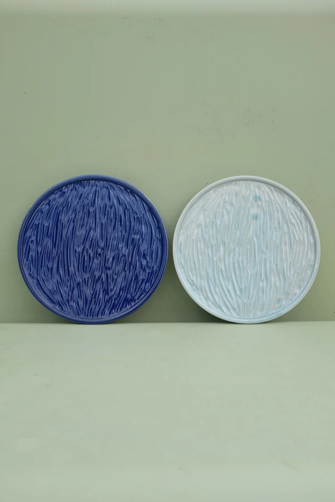 Dune - Hand-carved Ceramic Plate — 4
