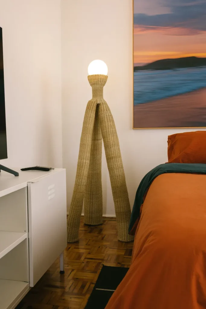 Artefacto Ls 16 Floor Lamp in Woven Wicker Fiber — 2