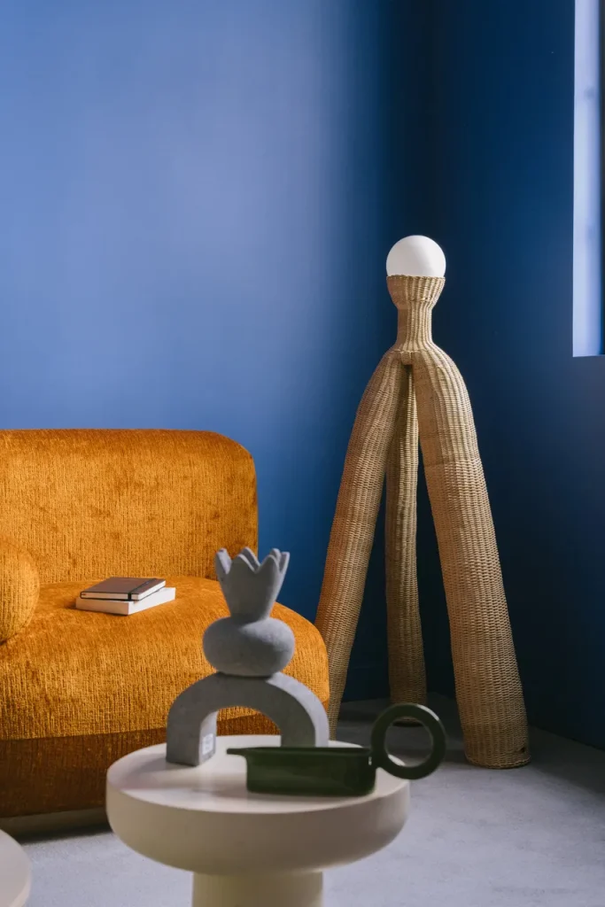 Artefacto Ls 16 Floor Lamp in Woven Wicker Fiber — 3