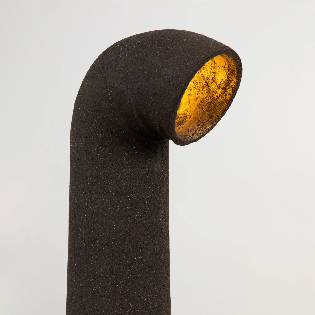 Melo C Table Lamp In Black Ceramic — 5