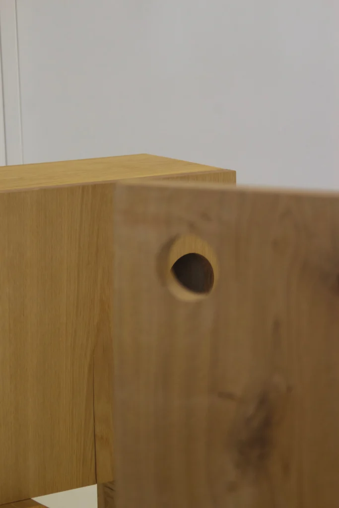 Sensitive Wood - Oak Side Table / Cabinet — 6
