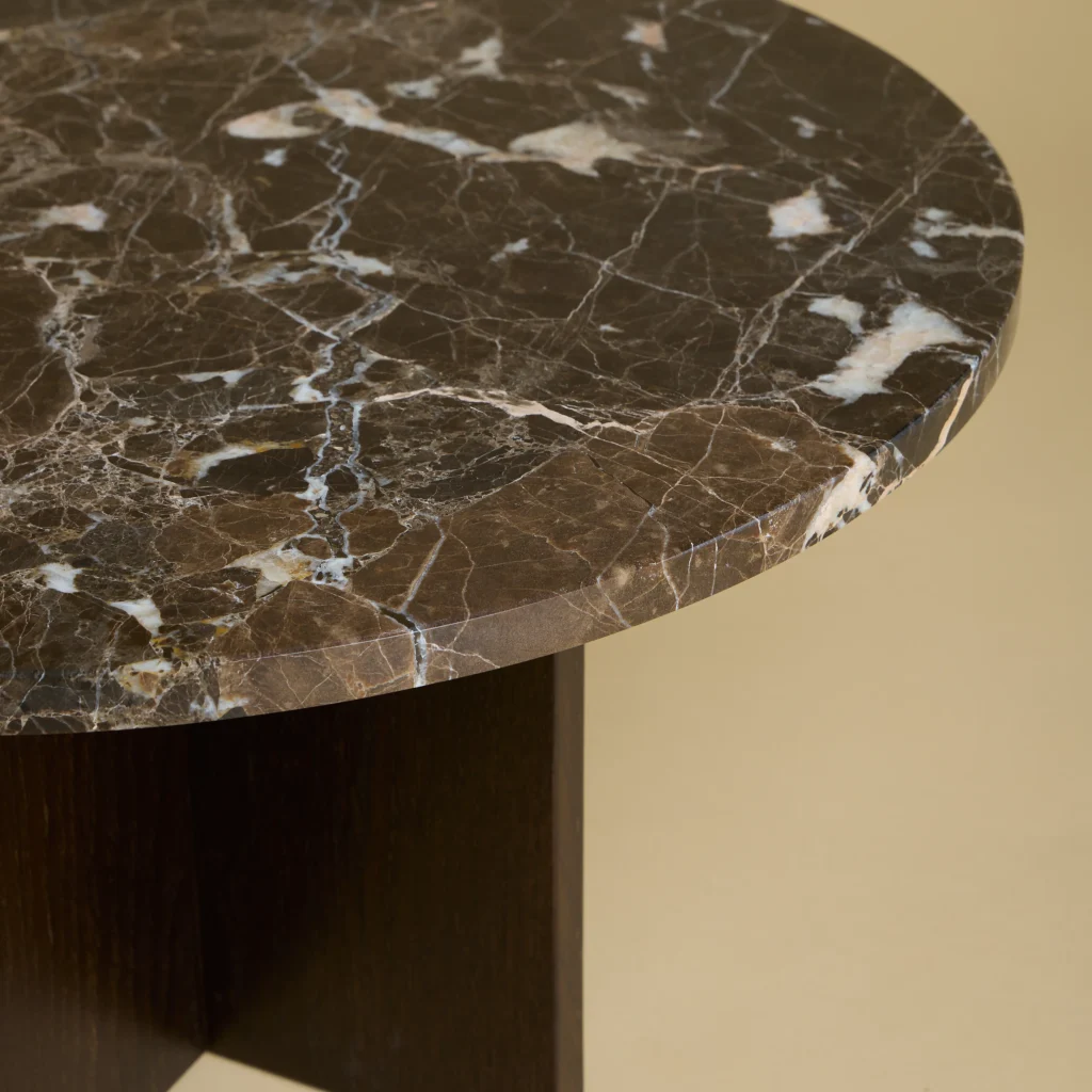 Tinian - Dark Emperador Marble Coffee Table — 2