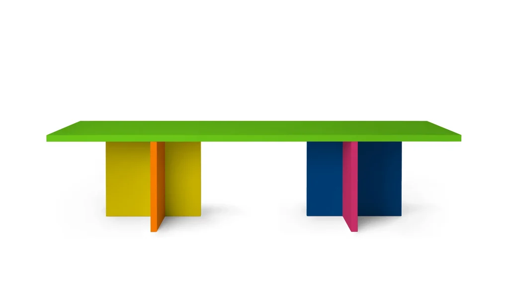 Abbondio - Multi Colored Dining Table — 27