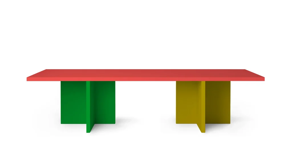 Abbondio - Multi Colored Dining Table — 23