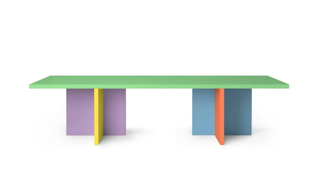 Abbondio - Multi Colored Dining Table — 21