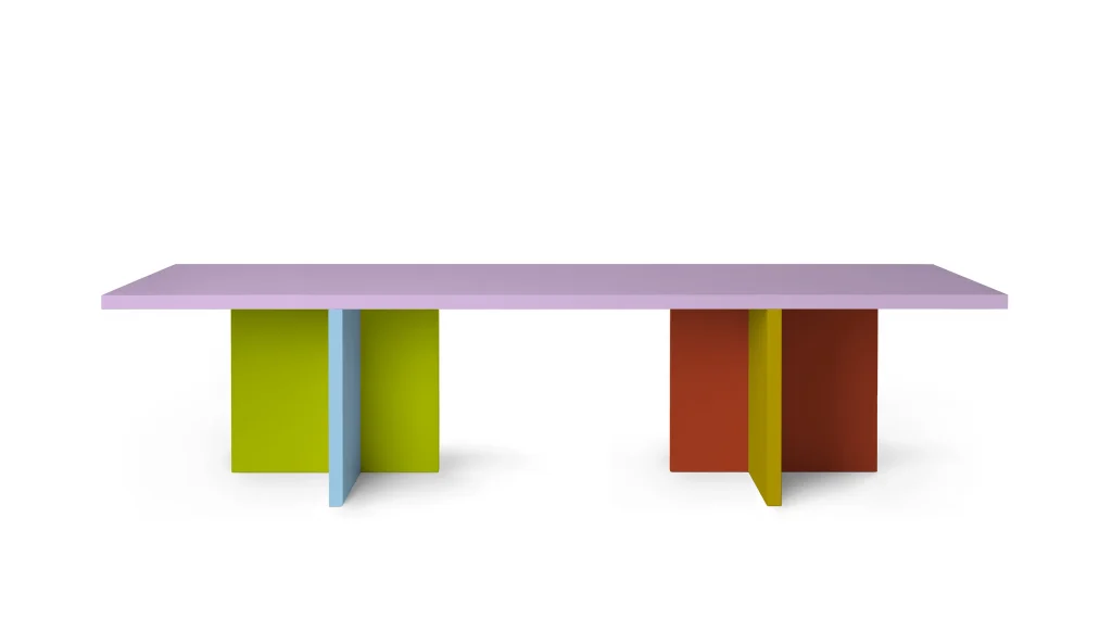 Abbondio - Multi Colored Dining Table — 17