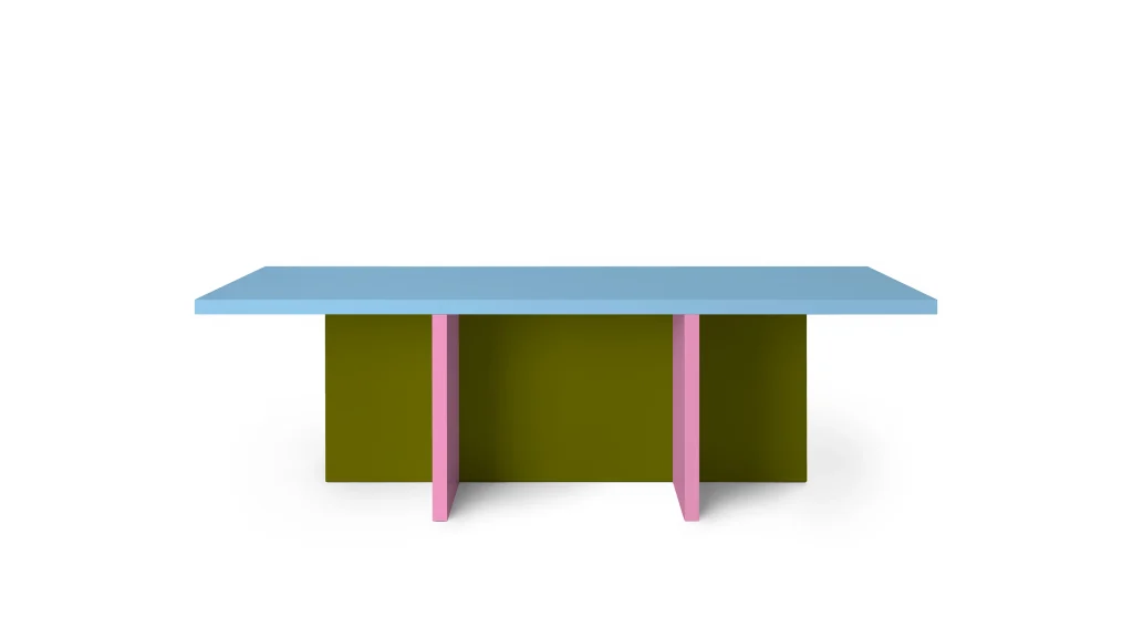 Abbondio - Multi Colored Dining Table — 26