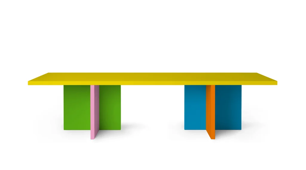 Abbondio - Multi Colored Dining Table — 19