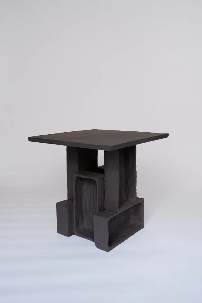 フランス ビンテージ Brutalist Pedestal Low Table フランス ビンテージ Brutalist Pedestal Low Table フランス
