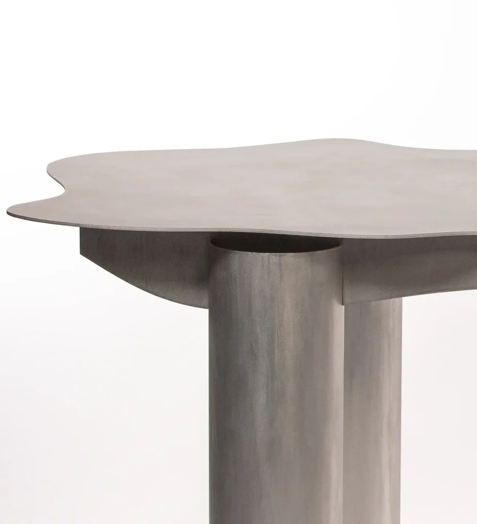 Contemporary Vanity - Aluminum Dining Table — 2