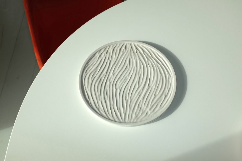 Dune - Hand-carved Ceramic Plate — 5