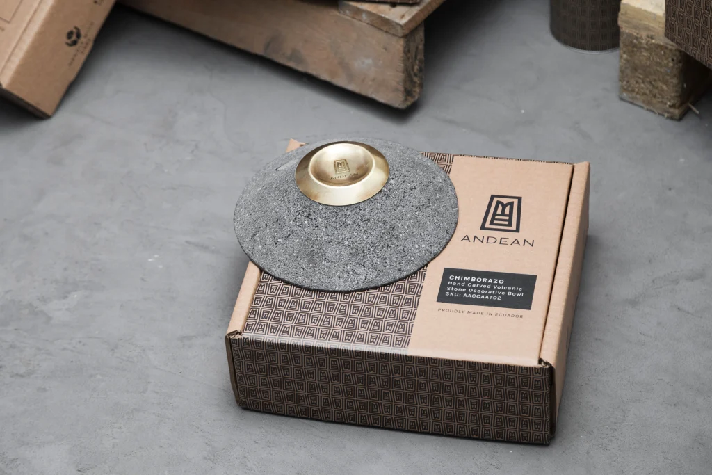 Chimborazo - Decorative Volcanic Stone Bowl — 11