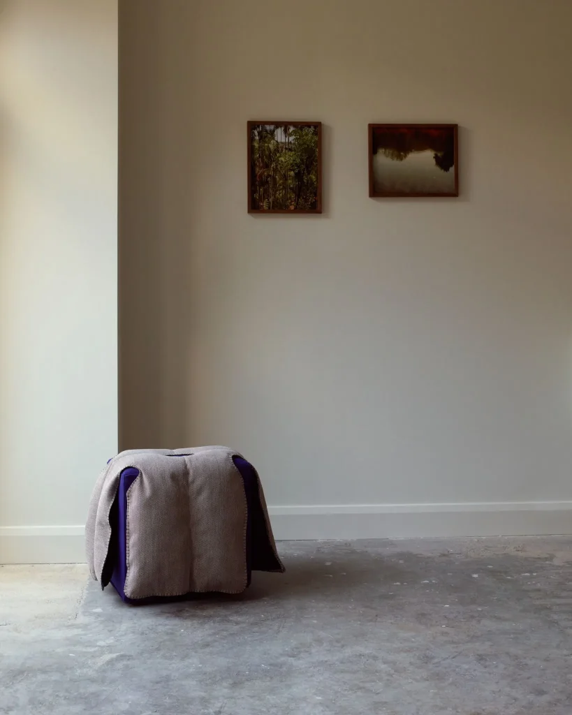 Pouffe - Maximalist Upholstered Stool — 3
