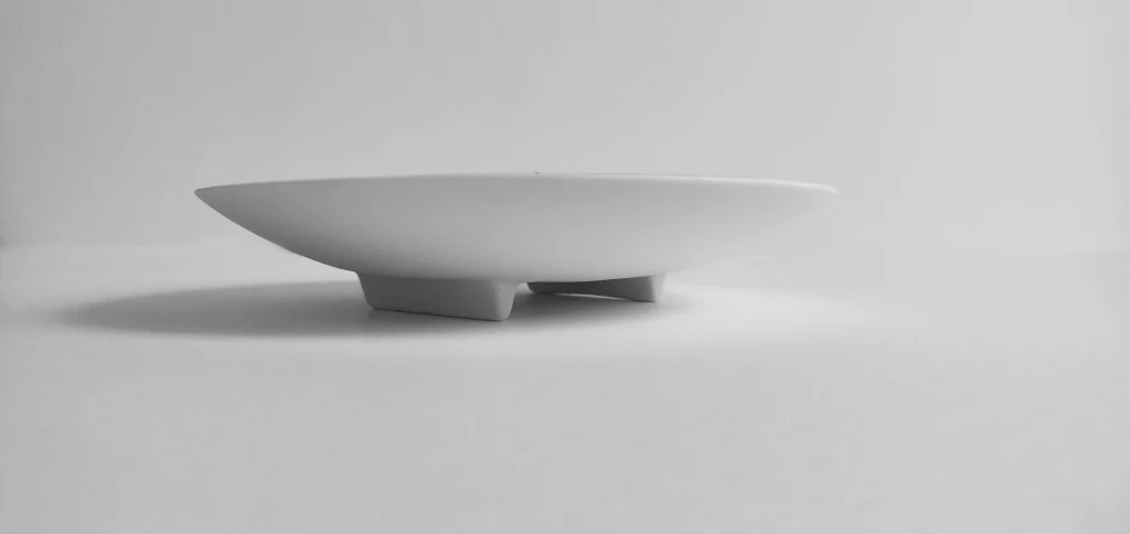 Geta - White Porcelain Bowl — 2