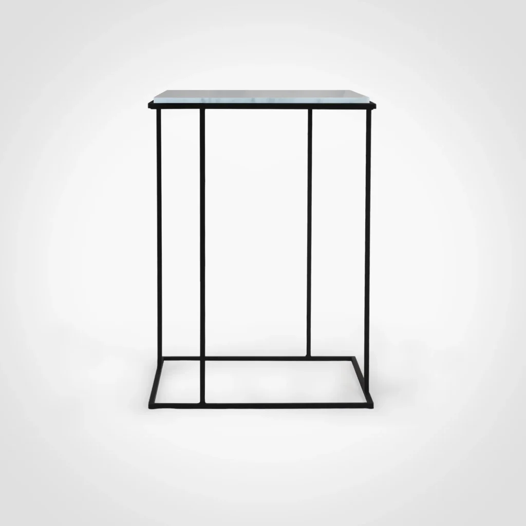 Frame - Carrara Marble Side Table — 4