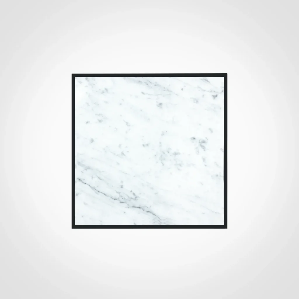 Frame - Carrara Marble Side Table — 5