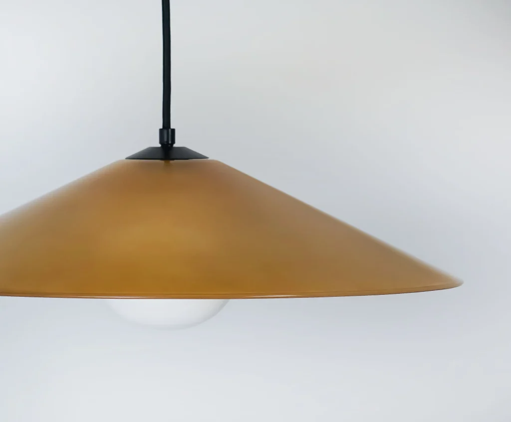 Marsha 02 Pendant Lamp in Blown Glass and Steel — 3