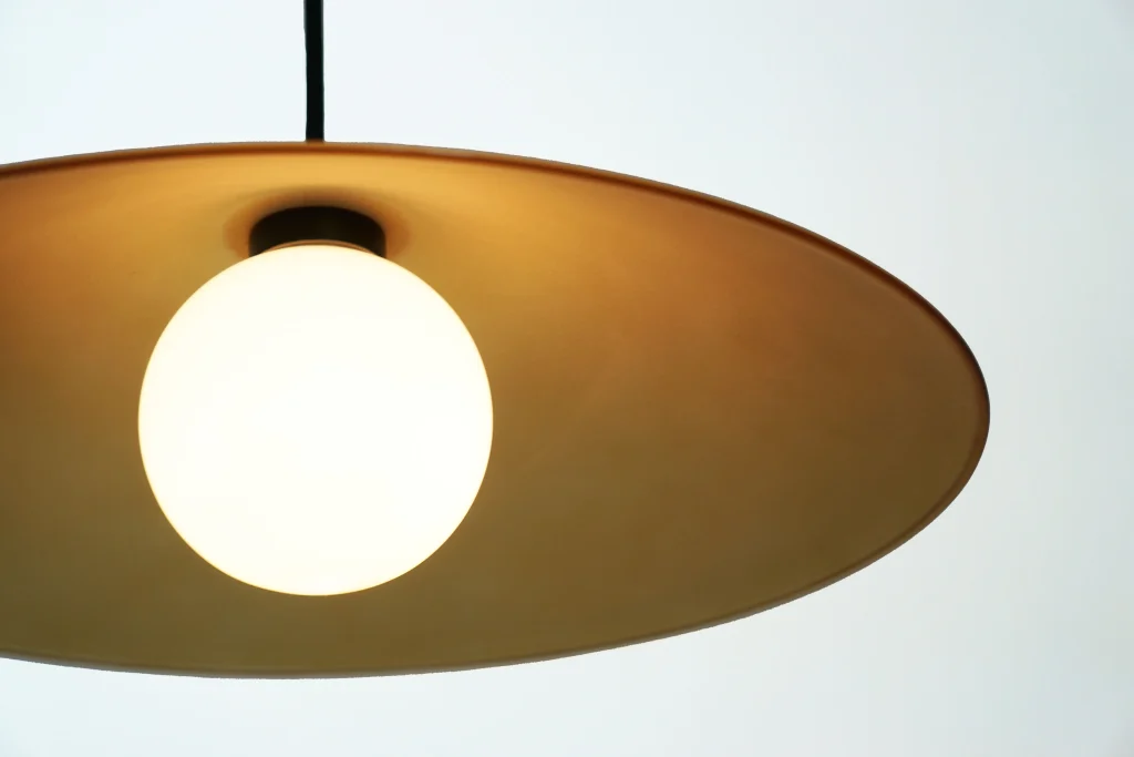 Marsha 02 Pendant Lamp in Blown Glass and Steel — 4