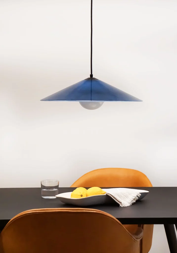 Marsha 02 Pendant Lamp in Blown Glass and Steel — 5