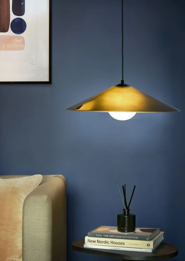 Marsha 02 Pendant Lamp in Blown Glass and Steel — 7