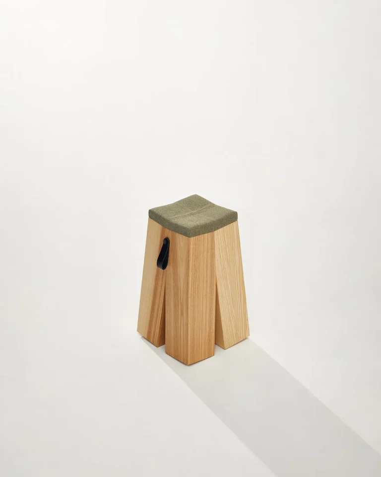 Happens - Ash Wood Stool — 1