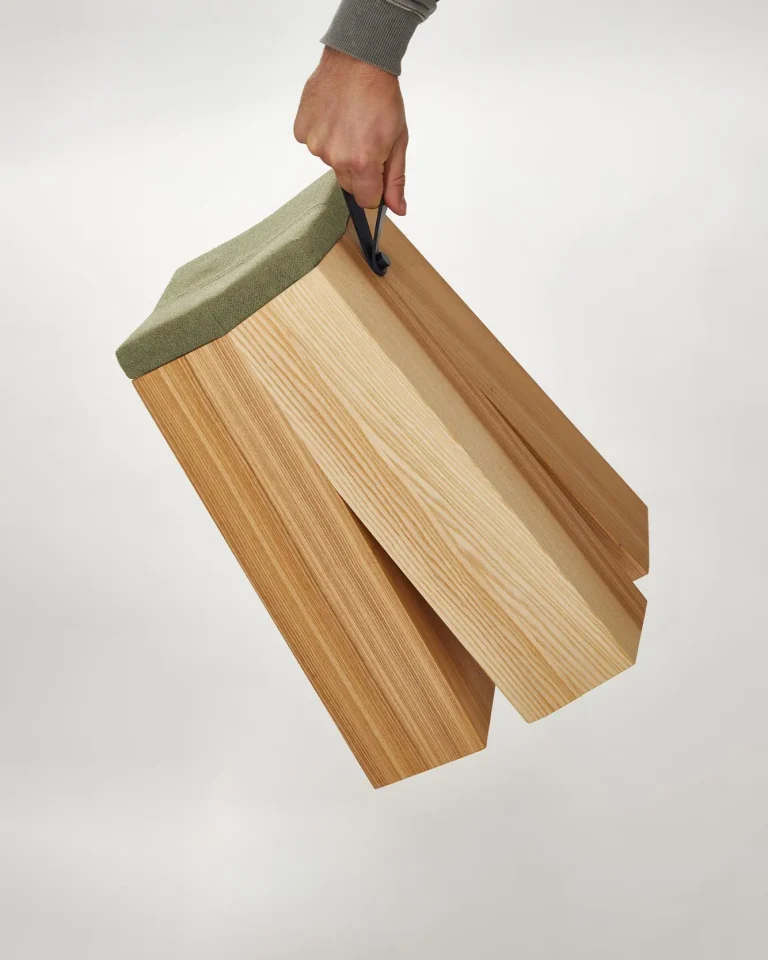 Happens - Ash Wood Stool — 3