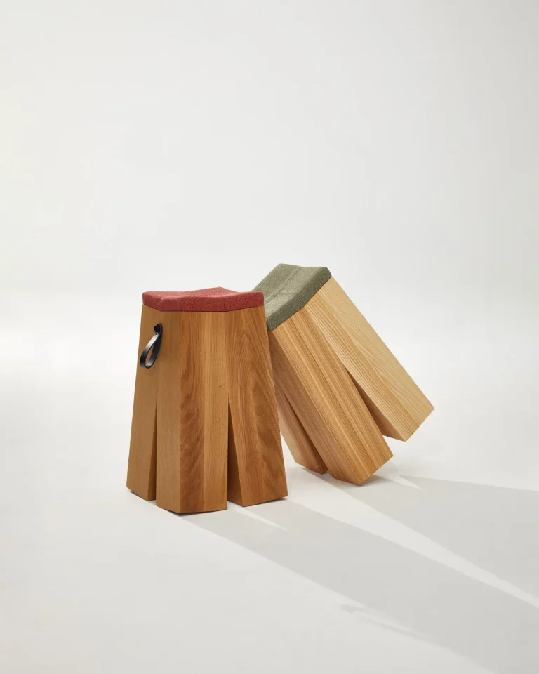 Happens - Ash Wood Stool — 8