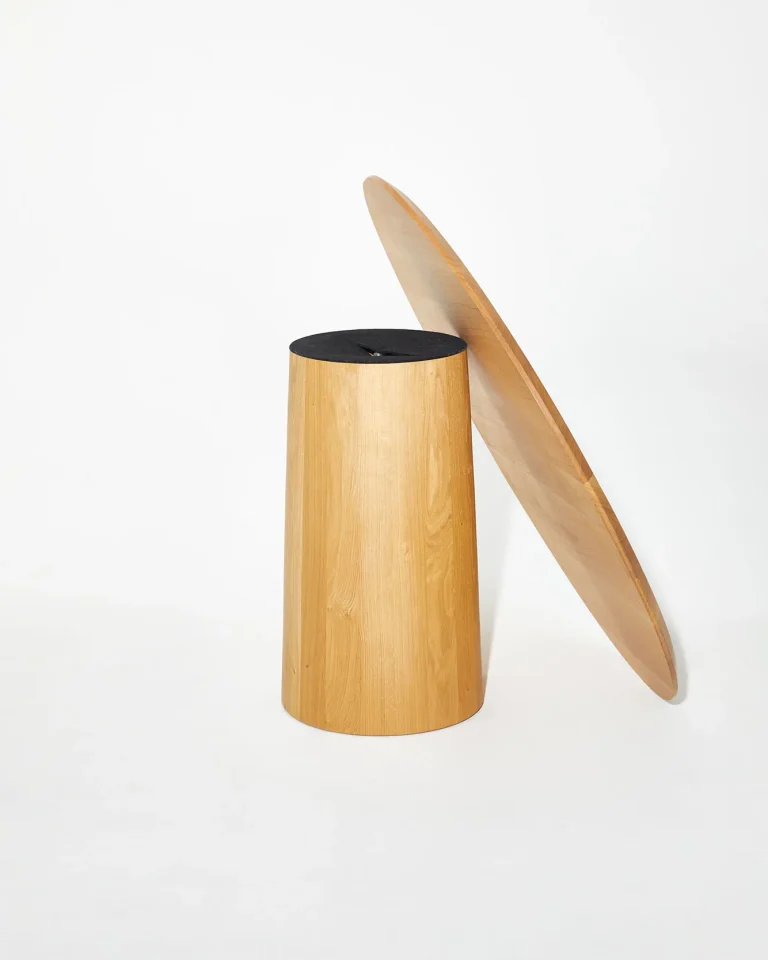 Mushroom Fs - Minimalist Wood Dining Table — 5