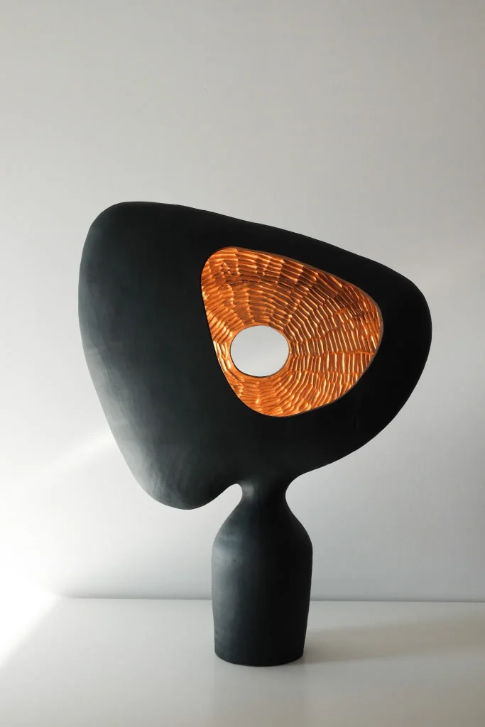 Olethros Table Lamp in Stoneware — 2