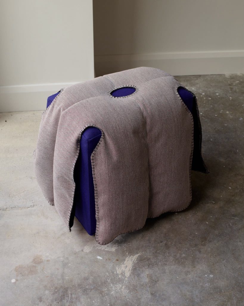 Pouffe - Maximalist Upholstered Stool — 4