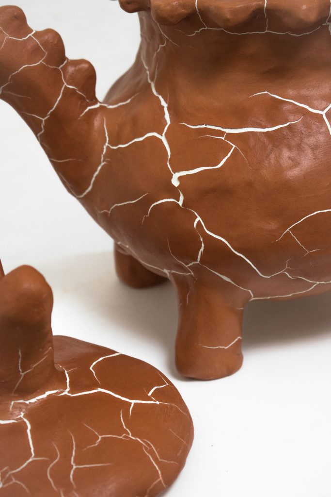 Crackled Teapot — 6