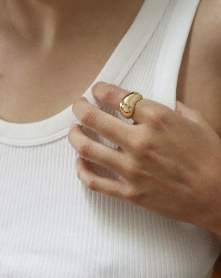 Cloud Ring Xl Gold — 2