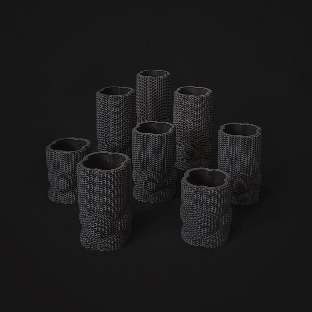 Bulky - 3d Printed Clay Vase — 2