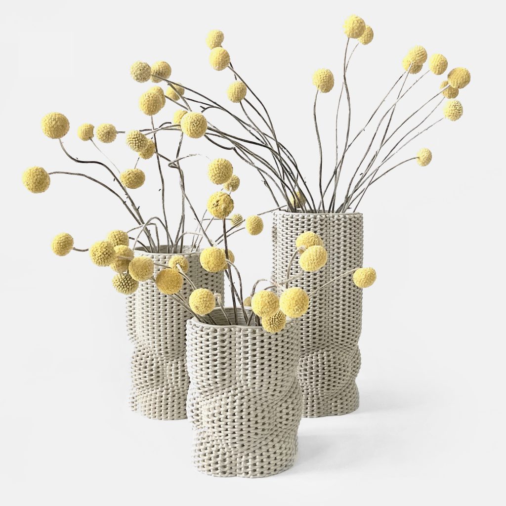 Bulky - 3d Printed Clay Vase — 3