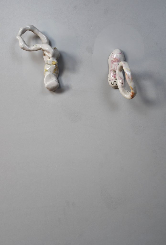 Playful Happiness - Ceramic Loop Hanger — 3