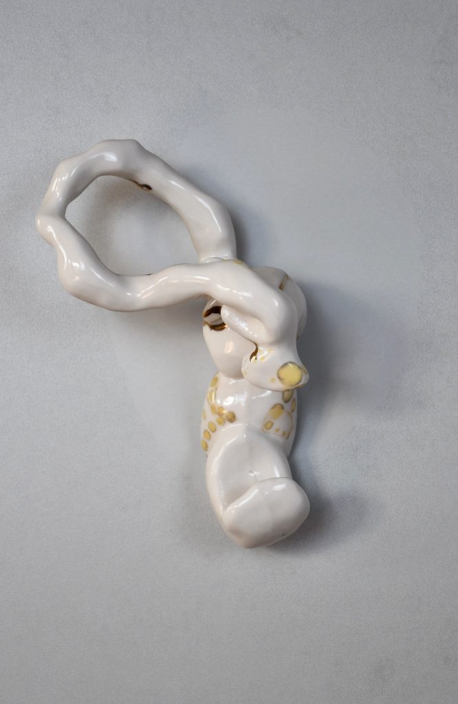 Playful Happiness - Ceramic Loop Hanger — 4