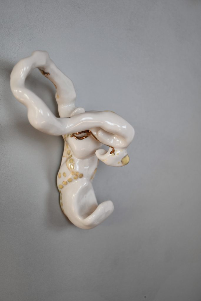 Playful Happiness - Ceramic Loop Hanger — 2