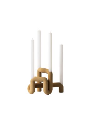 Sandle Candleholder No. 2 - Beige