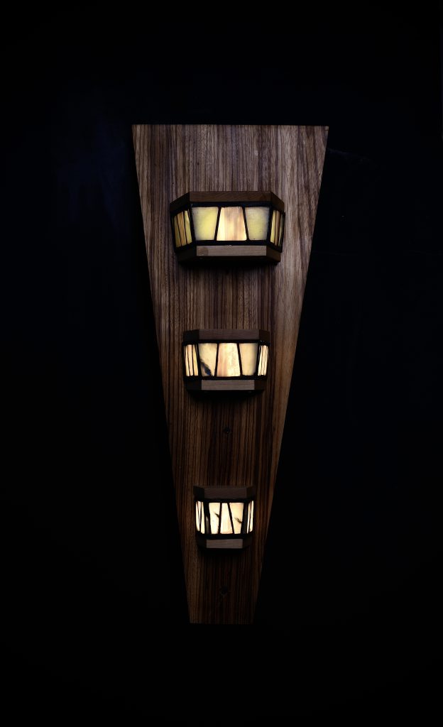 Nimitz - Zebrawood Wall Sconce — 3