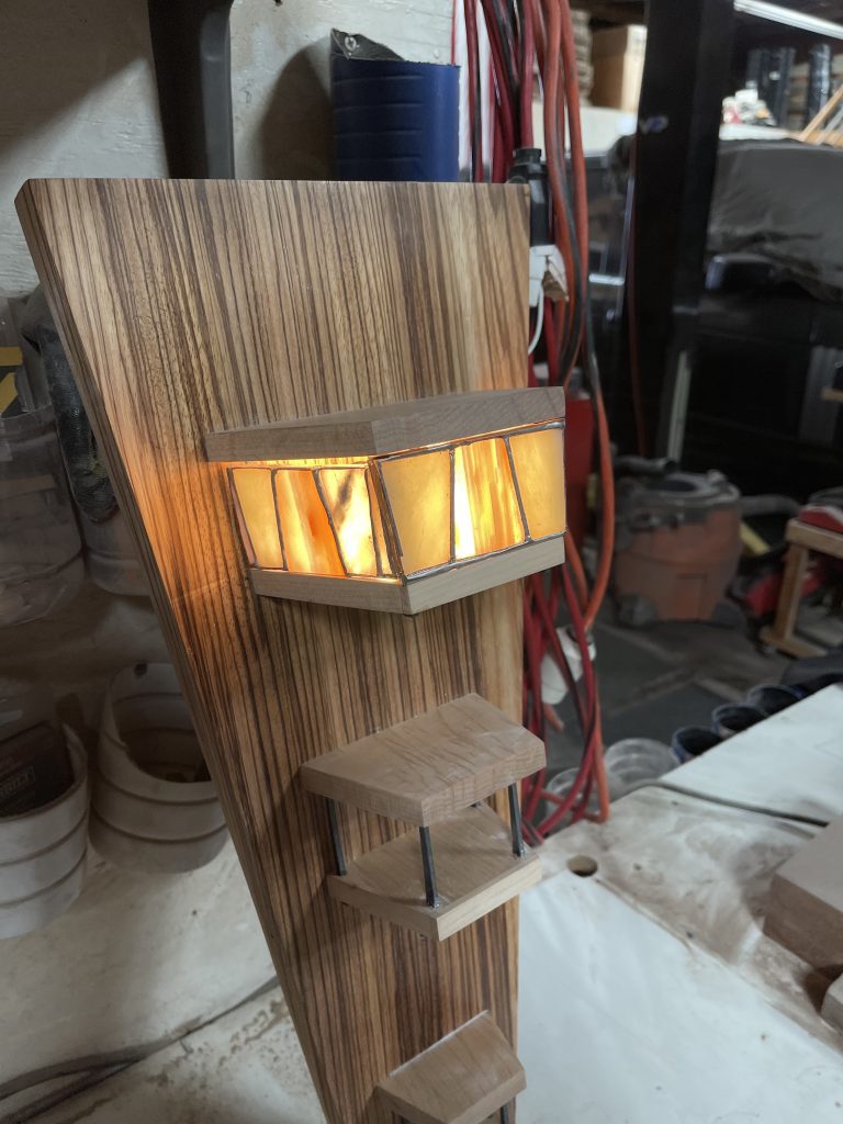 Nimitz - Zebrawood Wall Sconce — 6