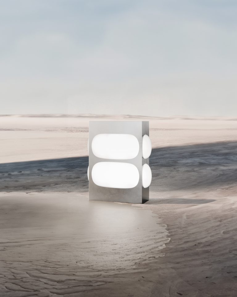 Silica Space Divider Lamp — 2