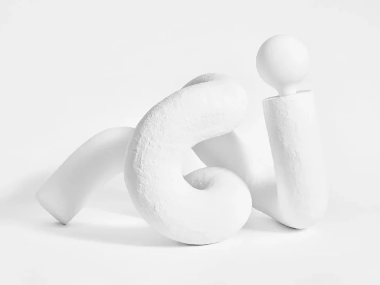Lamp No. 1 - Paper Pulp Sculptural Lamp — 2