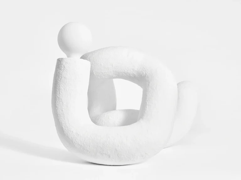 Lamp No. 1 - Paper Pulp Sculptural Lamp — 3
