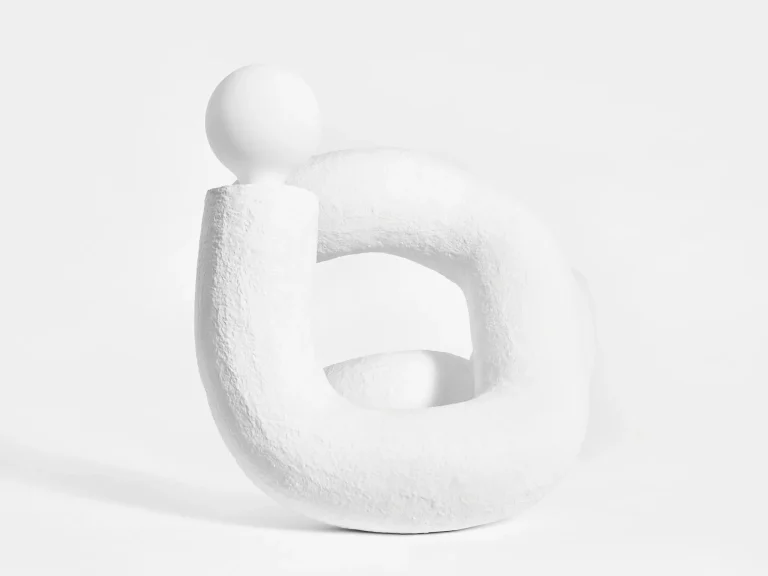 Lamp No. 1 - Paper Pulp Sculptural Lamp — 4