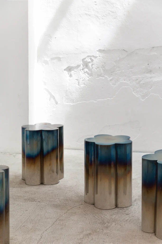 Barvinok - Steel Side Table — 3