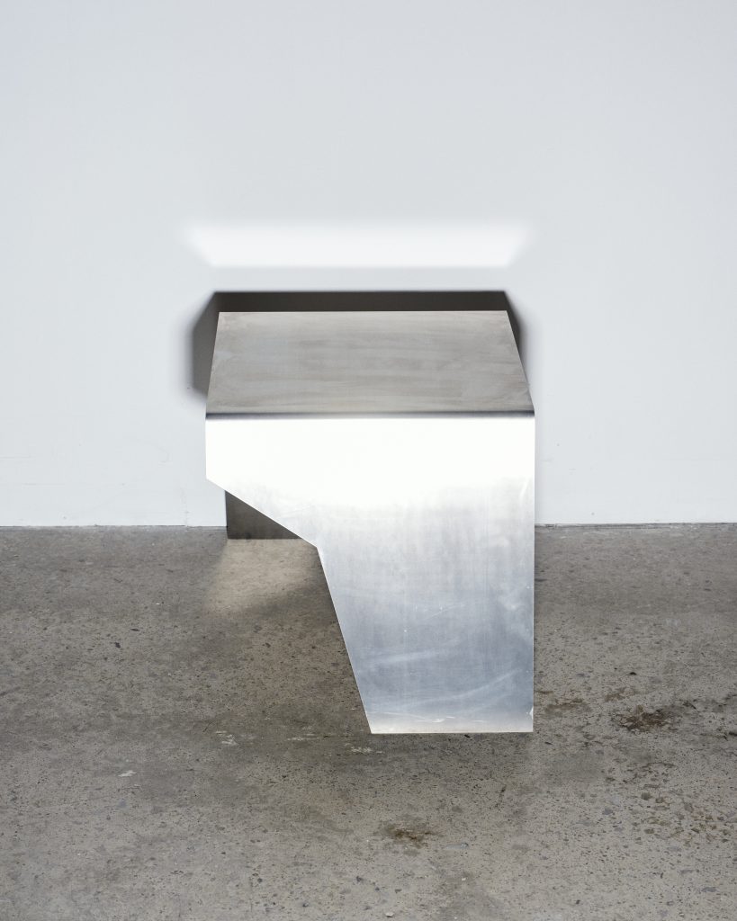 Adult Contemporary – Aluminum Side Table — 4
