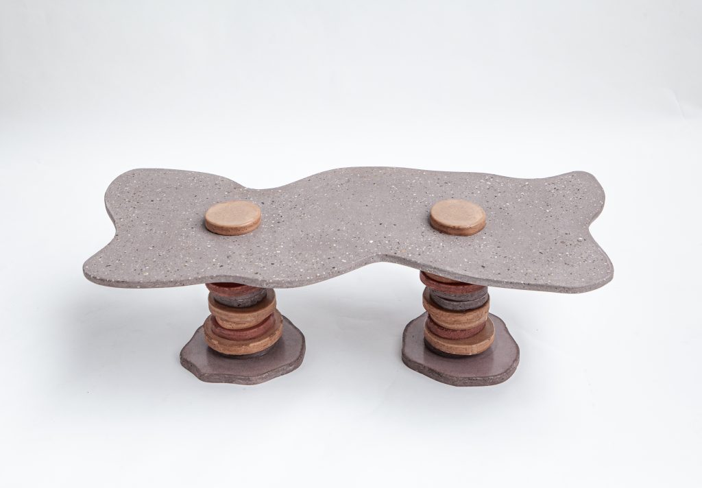 Butterfly Effect - Stacked Terrazzo Coffee Table — 2