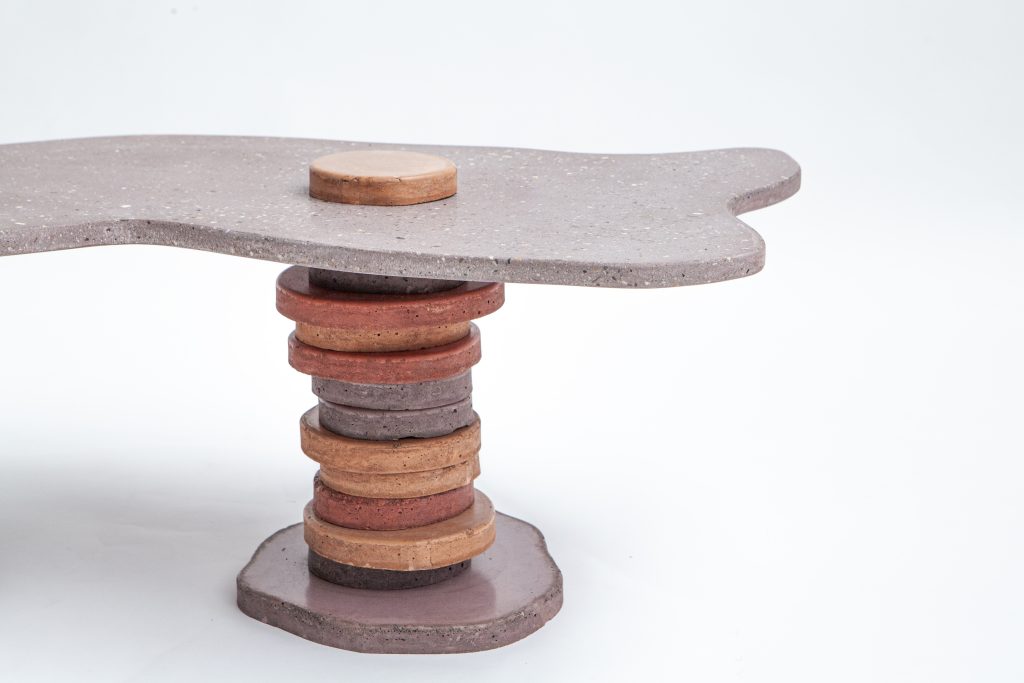 Butterfly Effect - Stacked Terrazzo Coffee Table — 3