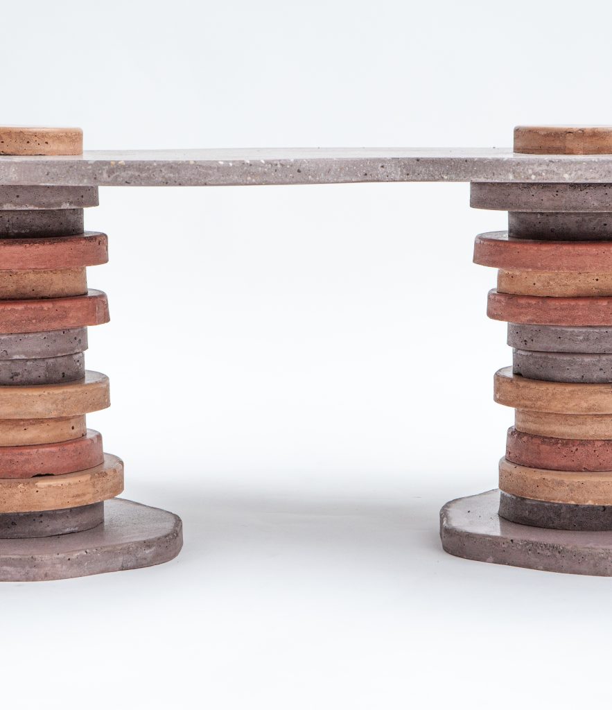 Butterfly Effect - Stacked Terrazzo Coffee Table — 4